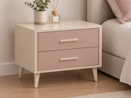 Table de Chevet 2 Tiroirs — Collection "Bella"